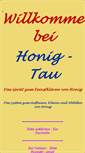 Mobile Screenshot of honig-tau.de